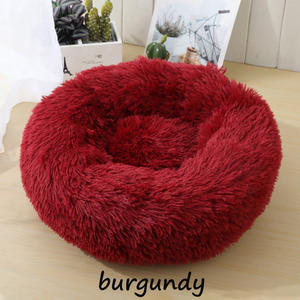 Doe Pet fabricante <span class=keywords><strong>2022</strong></span> personalizado grande Donut cama para <span class=keywords><strong>mascotas</strong></span> de lujo de felpa esponjosa lavable camas para perros/gatos Material de piel sintética al por mayor - Product Image 4