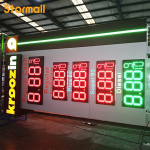 Panneau publicitaire pour station-service, panneau d'affichage des prix, écran numérique LED, signalisation publicitaire, panneau publicitaire pour affichage des prix, personnalisable - Product Image 3