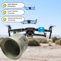 Radford Usinage CNC personnalisé pour les systèmes de capteurs optiques de vision industrielle Boîtier d'équipement optique UAV en acier inoxydable