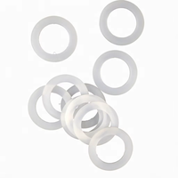 Joint torique plat en silicone sur mesure, rondelle en caoutchouc haute élasticité, épaisseur personnalisée pour accessoires d'étanchéité d'équipement