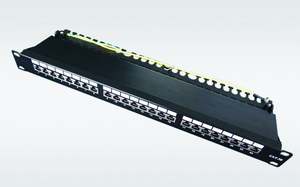 Panel de Conexiones de Alta Densidad de 24 Puertos Cat5 con Conector LC para Montaje en Rack 1U, Modelo LE-P3724S - Product Image 4