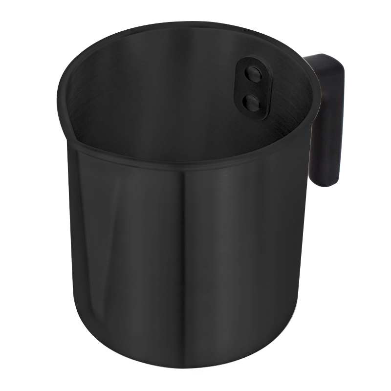 Изготовление свечей, алюминиевая чашка, небольшая емкость 1,2 л, плавильные плавки Черного Воска, Свеча «сделай сам» с дополнительной емкостью для производителя