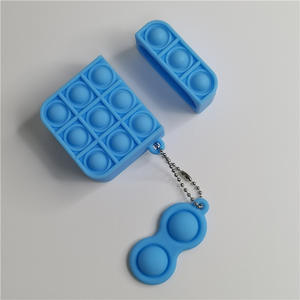 Bagsplaza Reliver Stress Sauté Il Bouger Jouets Push Bulles Écouteurs Cas De Protection Coque Souple En Silicone Cas Pour <span class=keywords><strong>Airpods</strong></span> 1 2 - Product Image 2