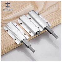 Vente en gros d'armoire dissimulée directe en aluminium système poussoir pour ouvrir la porte magnétique dispositif de rebond loquet pour la cuisine