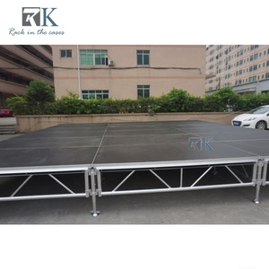 Plataforma de Escenario Portátil de Instalación Rápida, Plataforma Rectangular de Aluminio - Product Image 6
