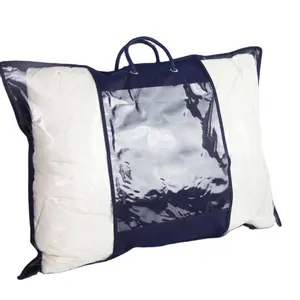 크리 에이 티브 디자인 부직포 클리어 더플 백 사용자 정의 플라스틱 가방 포장