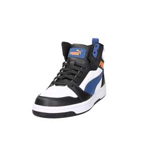 Sneakers Puma per Bambini e Ragazzi, Bianche e Nere, Stile Basket - Product Image 1