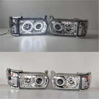 Ensemble de phares à LED pour Nissan Terrano Pathfinder R50 1995 - 2002, phares Angel Eyes, projecteur DRL, clignotants