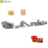 Prix d'usine de l'automobile Machine de fabrication de nouilles indomie frites/non frites Ligne de production de nouilles instantanées Machine à pâtes instantanées