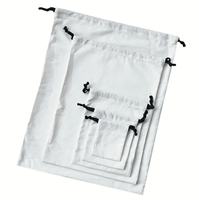 Sac à cordon en coton recyclable personnalisé en Chine pour la protection contre la poussière des chaussettes et des chaussures de luxe