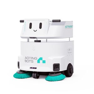 <span class=keywords><strong>Robot</strong></span> de nettoyage autonome sans eau avec navigation laser, aspiration et lavage pour usage en centre commercial, usine, entrepôt - Product Image 6