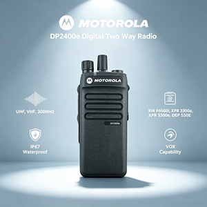 Radio Bidireccional DP2400e DMR, Radio Analógica VHF Portátil sin Teclado, Radio Bidireccional Digital de Largo Alcance - Product Image 5