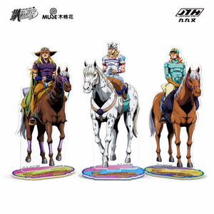 จอยูธ ของแท้ลิขสิทธิ์จาก <span class=keywords><strong>JoJo</strong></span>'s Bizarre Adventure Steel Ball Run แท่นอะคริลิค ของสะสมอนิเมะ ของตกแต่ง ขายส่ง - Product Image 1