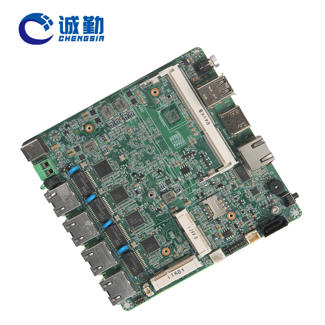 Special Offer Celeron J1900 Nano ITX Motherboard 4 Lan 2.5G 1*RS232 1*DDR3 8GB 1*HD 1*USB3.0 1*USB2.0 Industrial PC Motherboard