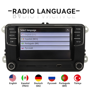 Noname RCD360โปร6C แอนดรอยด์ Auto CarPlay <span class=keywords><strong>MirrorLink</strong></span> MIB จอแสดงสถานะยานพาหนะวิทยุรถยนต์สำหรับ VW MQB <span class=keywords><strong>POLO</strong></span> 6C - Product Image 4