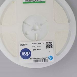 Factory Direct RR1608 0603L7683FT 0603 1608 Resistors Chip Resistors SMD Resistors 768Kohm 1% 1/10W Thick <b>Film</b> Resistor - Product Image 1
