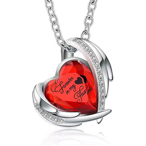 Унисекс-кулон в форме сердца из позолоченной нержавеющей стали с кристаллами, памятный медальон для праха человека - Product Image 4