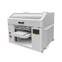 Printer UV Inkjet Flatbed Desktop Kecil Mini A2/A3 Kepala DX7 Otomatis Penuh Layar Sentuh Bahan Flex Egg Casing Ponsel