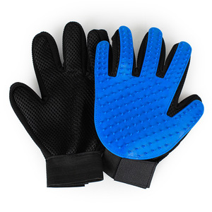 ถุงมือยางสำหรับสัตว์เลี้ยง สำหรับกำจัดขนแมวและนวด - Product Image 4