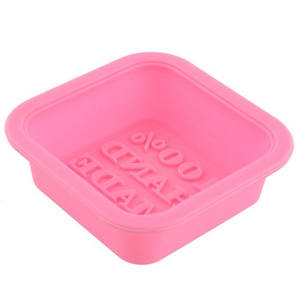 Moule à savon en silicone de qualité alimentaire fait à la main de forme carrée, bricolage pour la fabrication de savon, décoration de gâteaux en fondant, outils de fabrication de savon R0829 - Product Image 6