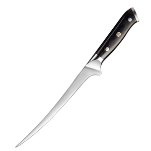 Cuchillo Profesional para Deshuesar de 8 Pulgadas, Flexible, de Acero Inoxidable 5Cr15MoV, con Acabado de Alto Brillo, para Cocineros Caseros, Barbacoas y Restaurantes - Product Image 1