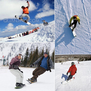 Ski d'hiver d'extérieur à enfiler, résistant au froid, pour le ski, le luge, le sandboard, le ski sur herbe, usage adulte, certifié EN71 - Product Image 4