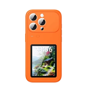 เคสโทรศัพท์อัจฉริยะ AI NFC สุดหรูสำหรับ <span class=keywords><strong>iPhone</strong></span> 17/16/15/<span class=keywords><strong>14</strong></span> <span class=keywords><strong>Pro</strong></span> <span class=keywords><strong>Max</strong></span> พร้อมหน้าจอสีรวมอุปกรณ์ป้องกันหน้าจอ - Product Image 2