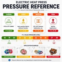 Presse à Chaud Pivotante Automatique Électrique 16x20 pour Transfert sur T-shirts