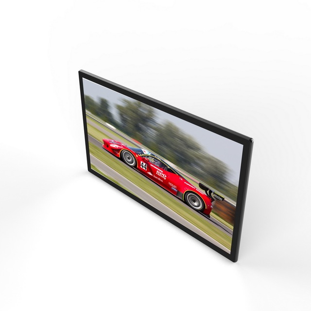 43 Inch Lcd Interactive Monitor Kiosk Wall Mounted Advertising Display