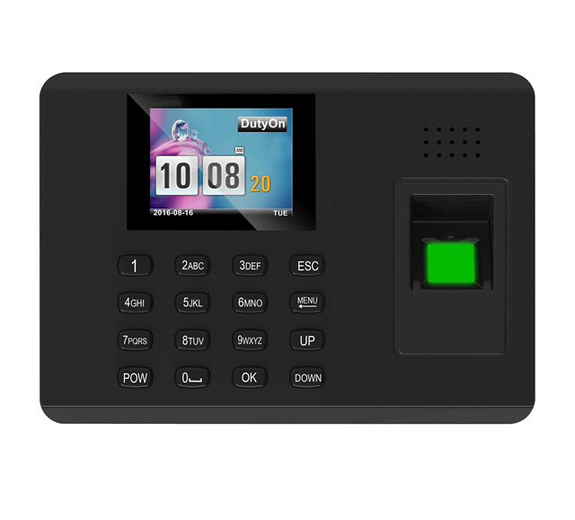 EBIO Excel Export USB Biometric Attendance System Fingerprint Reader and Time Clock in and Out Machine for Employees