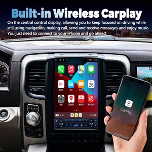 Autoradio Android 15 pour Dodge RAM 1500/2500 2014-2018, écran 13 pouces, GPS, WiFi, 4G, haut-parleur/microphone intégrés - Product Image 2
