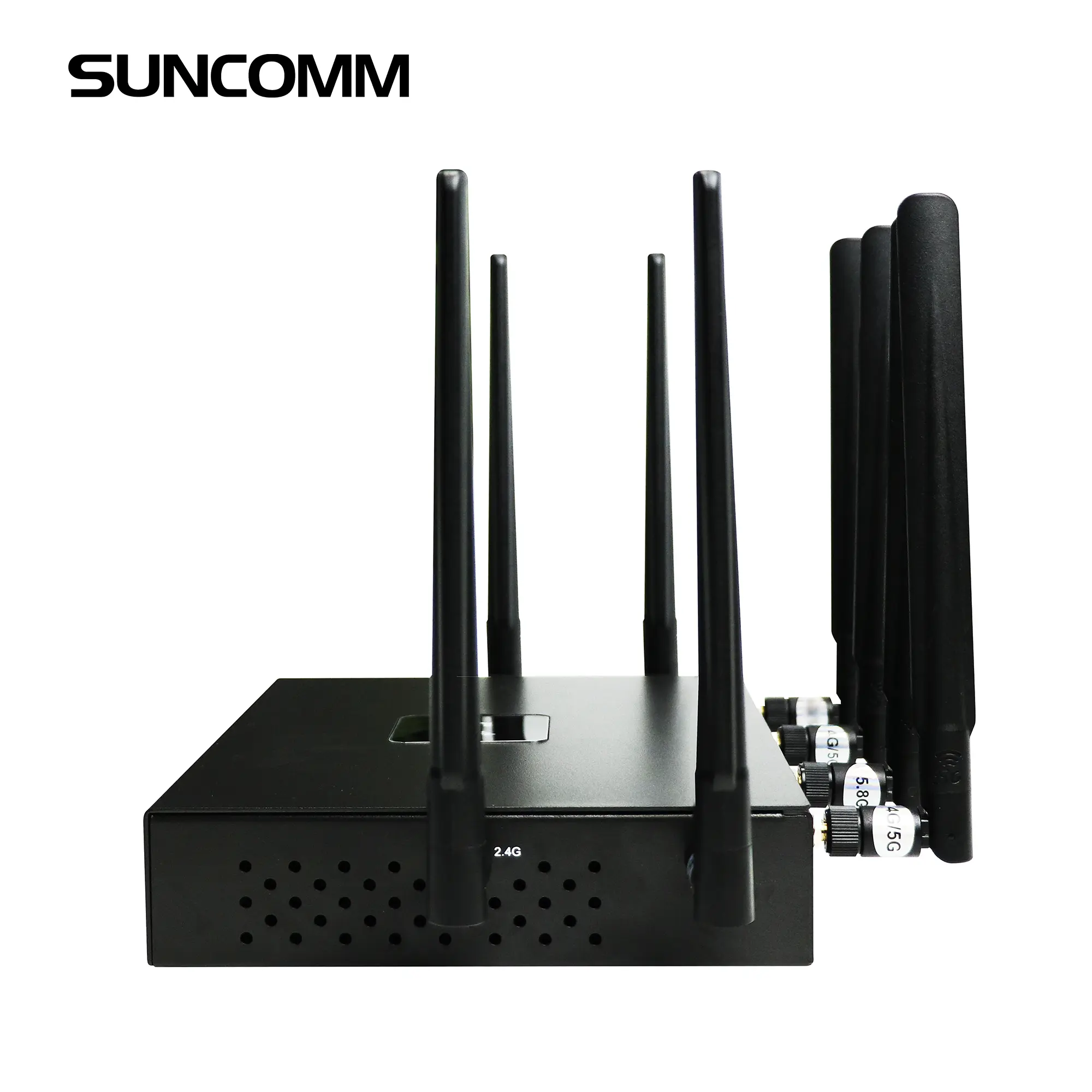 New 4G 5g CPE với khe cắm thẻ Sim Wifi 6 lưới QoS PCI tại TTL VPN băng tần kép AC 1800Mbps Wifi Router cho nhà công nghiệp 5G Router