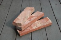 Tuiles en brique naturelle 100% originales, brique rouge ancienne, placage mural en brique