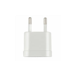 Adaptador 10A 4mm blanco, ideal para conectar dispositivos eléctricos y mejorar la versatilidad de uso. - Product Image 1