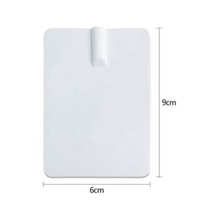 Bantalan Silikon Pendukung Kustomisasi dengan Lubang Sisipan 2.0Mm Elektroda Karet Karbon 6X9Cm dengan Bantalan Silikon Konduktif Lengket CE - Product Image 1