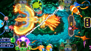 Neueste Beliebte In den USA Innovation Design Spielzimmer Dragon Vegas x Feuer Orion Power Stars Link Original-Algorithmus Online Fish Game - Product Image 6