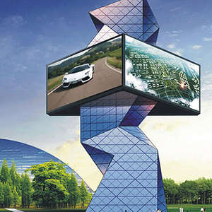 Pantalla LED Publicitaria Fija para Exteriores P6.67, Letrero LED RGB de Mantenimiento Frontal Personalizado, Pantalla LED Curva de 90 Grados - Product Image 5