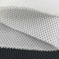Polyester 4mm 3D entretoise tissu couche d'air maille Sandwich air maille siège de voiture rembourrage plongée maille tissus