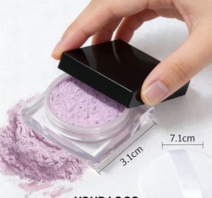 Polvo Mineral Mate Suelto de Marca Privada, Maquillaje Facial Resistente al Agua, Polvo Fijador Suelto Brillante de Larga Duración, Uso Diario Profesional - Product Image 3