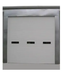 Sécurité antivol moderne atelier <span class=keywords><strong>porte</strong></span> industrielle électrique <span class=keywords><strong>porte</strong></span> coulissante Protection contre les ouragans prévention des incendies utilisation commerciale - Product Image 2