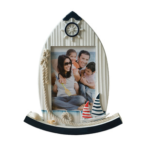 Cadre photo voilier 5 pouces en bois, décoration de table, thème nautique, décoration intérieure - Product Image 5