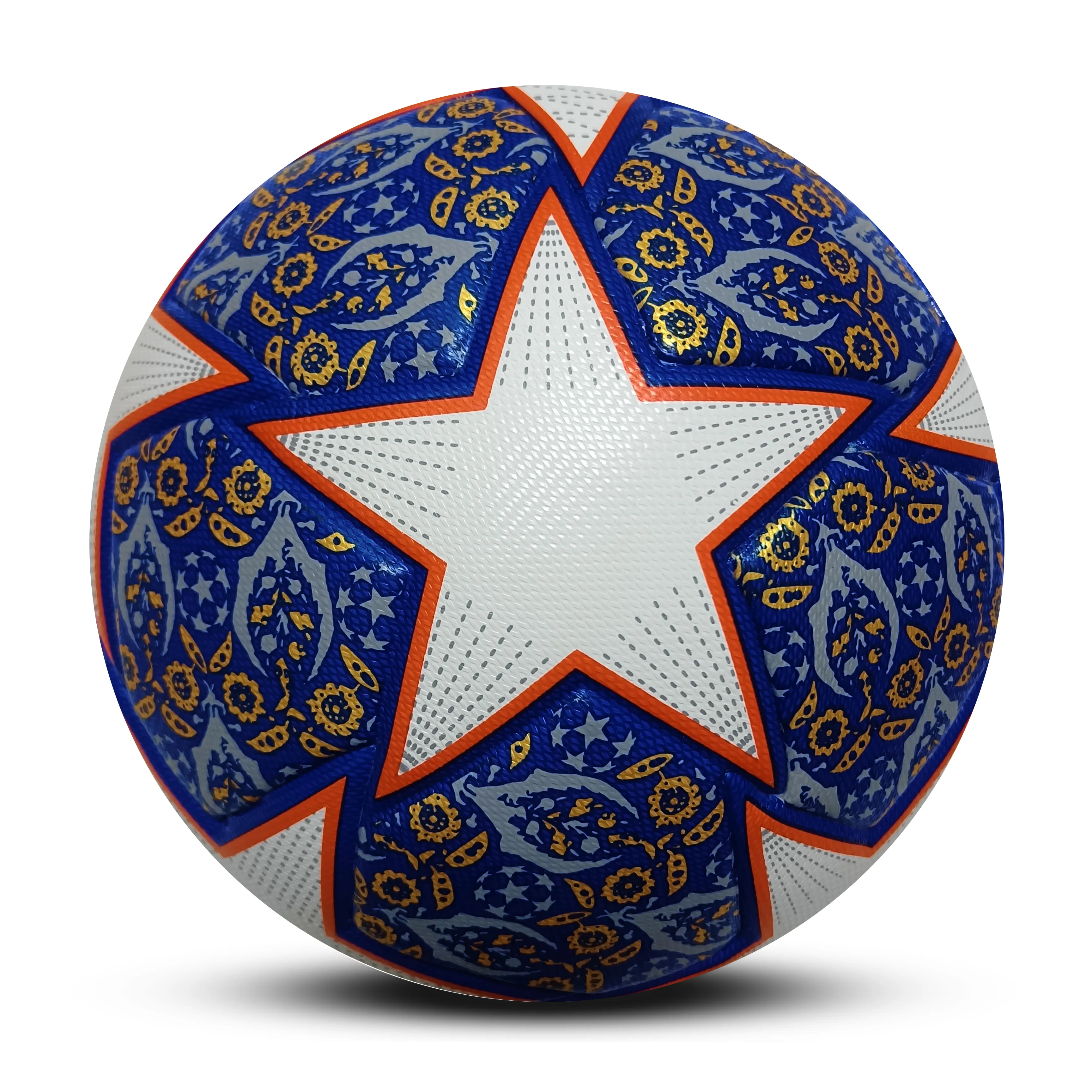 オリジナルカスタムセレクトサッカーベストレザー素材PUサッカーボールサイズ5サイズ4プロトップマッチサッカー用