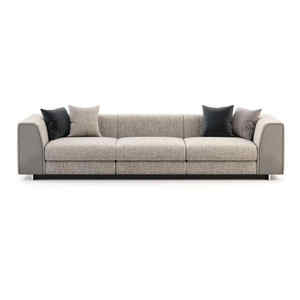 Timesong Italienisches Luxus-Samtsofa-Set Moderne Lounge Wohnzimmer Gebogene Couch Apartment Badezimmer Krankenhaus Bettstühle - Product Image 5
