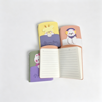 Cuaderno de Notas Bonito, Mini Diario Kawaii de Dibujos Animados A7, Venta al por Mayor