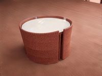 Ensemble de salle à manger d'extérieur moderne de style européen, durable, en rotin, table basse et chaises, imperméable, confortable, 4 places, villa, écologique