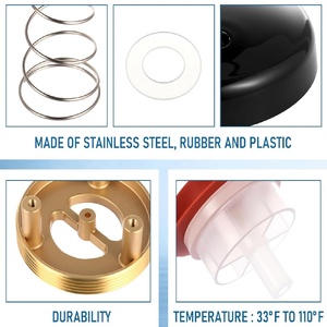 Kit de réparation de brise-vide à pression 720A et kit de réparation de capot compatible avec le brise-vide à pression <span class=keywords><strong>Wilkins</strong></span> 1/2 3/4 et 1 pouce - Product Image 6
