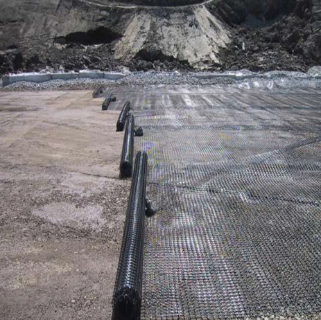 Polypropylene Biaxial Geogrid high tensile strength PP geogrid