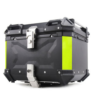 Coffre arrière de <span class=keywords><strong>Moto</strong></span> boîte de rangement de bagages de <span class=keywords><strong>Moto</strong></span> boîte de queue étanche coffre de <span class=keywords><strong>Moto</strong></span> boîte à outils en <span class=keywords><strong>aluminium</strong></span> 45L/55L/65L/80L/100L - Product Image 1