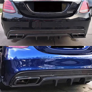 ดิฟฟิวเซอร์หลังคาร์บอนไฟเบอร์ทรง FD สำหรับรถยนต์ C-Class W205 4 ประตู ปี 2015-2021 - Product Image 3