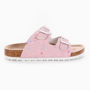 Ciabatte in sughero personalizzate per <span class=keywords><strong>bambini</strong></span> alla moda da ragazza ciabatte estive spalline regolabili scarpe da spiaggia per <span class=keywords><strong>bambini</strong></span> Glitter <span class=keywords><strong>calzature</strong></span> con fibbie - Product Image 2